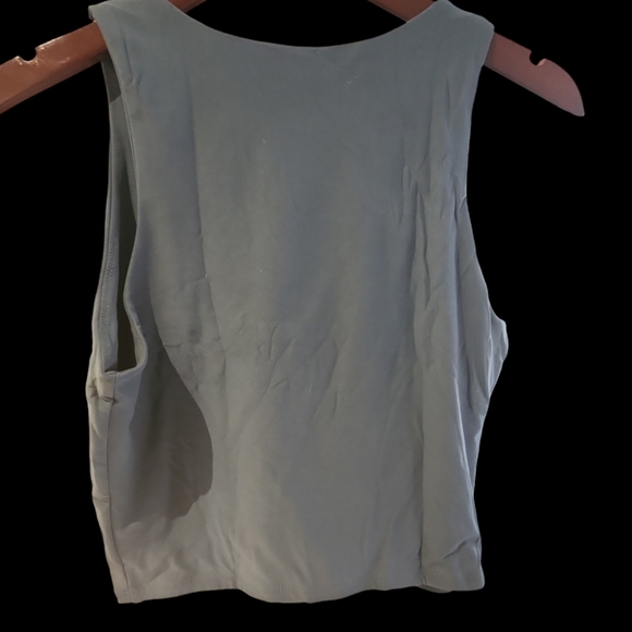 Sexy Sleeveless‎ High Neck Crop Top Tank - Picture 7 of 7